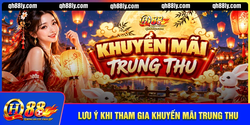 Những lưu ý khi tham gia khuyến mãi Trung Thu QH88